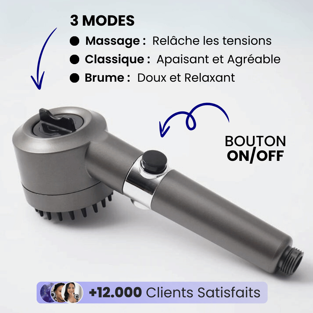Le Pommeau de Douche Filtrant